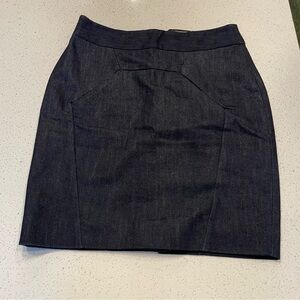 Leifsdottier Denim Pencil Skirt